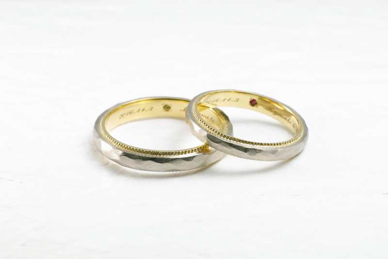 結婚指輪 - M161017IH