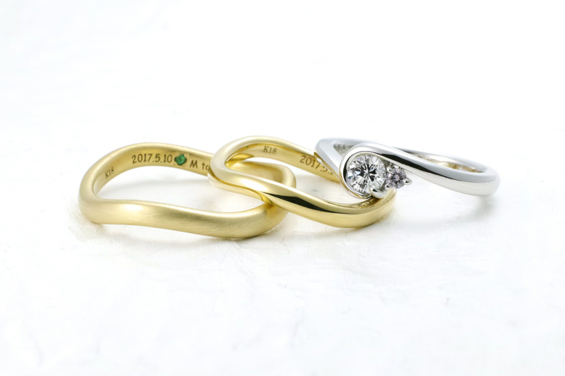 婚約指輪 - M170107MT
