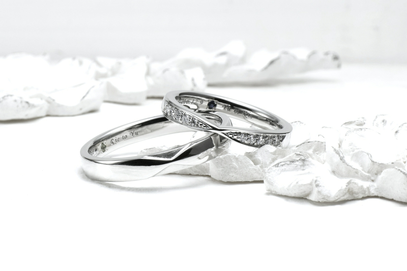 結婚指輪 - M170401I