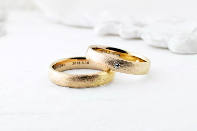 結婚指輪 - M171209OH