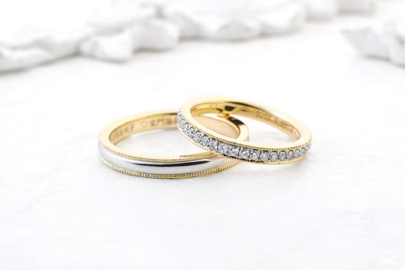 結婚指輪 - M180728MN