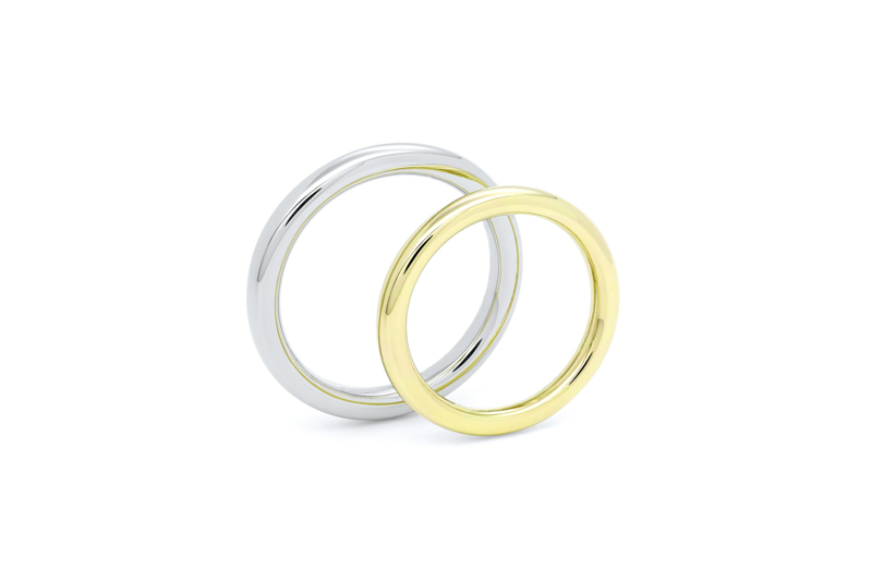 結婚指輪 - ラウンドシェイプ