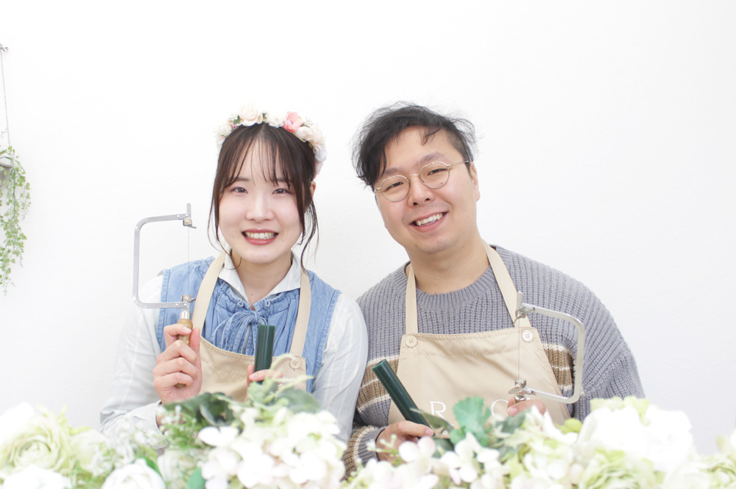 ランダムの形状でアーティスティックな手作り結婚指輪　千葉県柏市 K&Y様の声